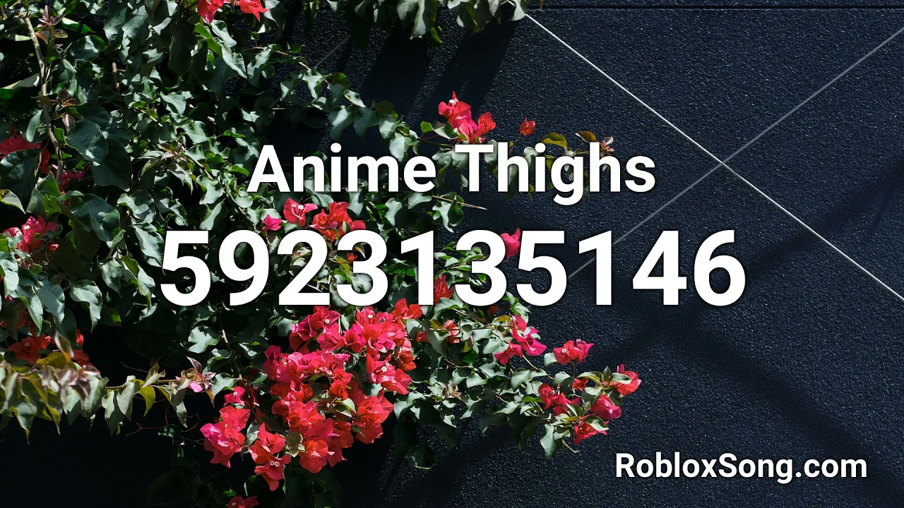  Anime Thighs Roblox ID