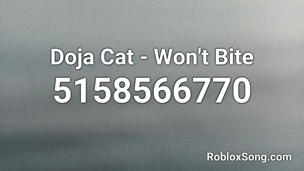  Doja Cat ID do Roblox