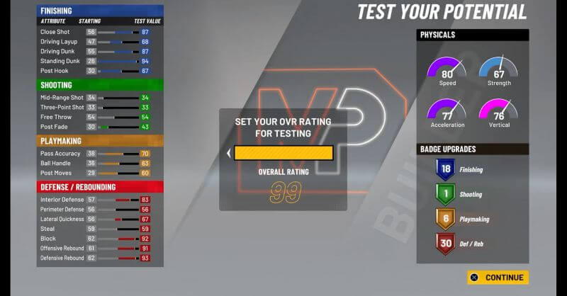 NBA 2K21: Καλύτερη DominantVersatile Paint Beast Build