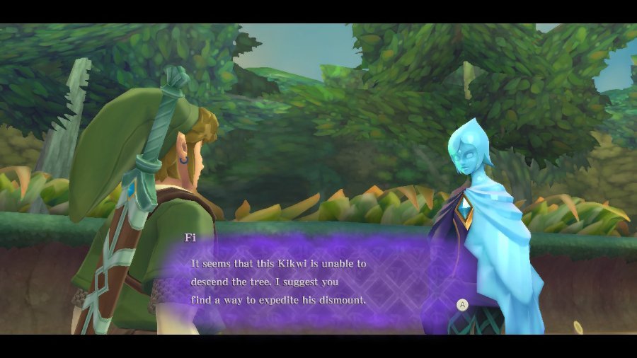  The Legend of Zelda Skyward Sword HD: Kako spraviti kikvija z drevesa