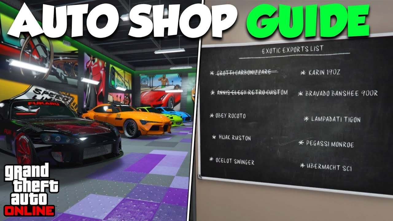  Com obtenir Auto Shop GTA 5
