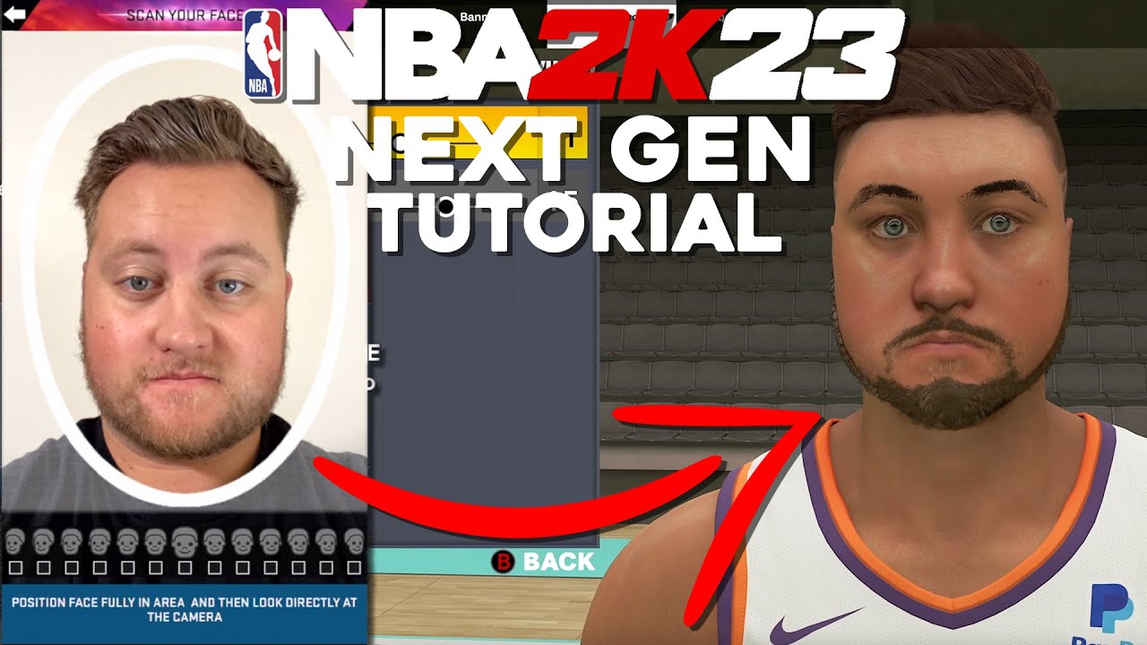  NBA 2K23: Dicas sobre como fazer o scan do seu rosto
